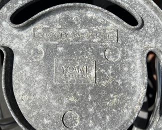 Cast aluminum Porsche chairs. Lot #3764