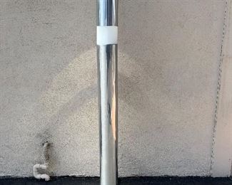 Paul Mayen Aluminum floor lamp. Lot #3250