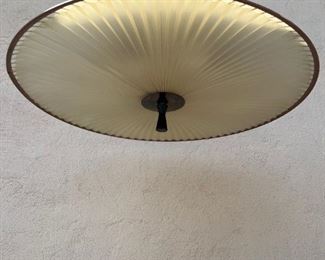 George Thurston for Lightolier hanging swag lamp. Lot #3233