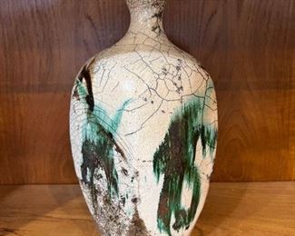 White studio pottery vase. Lot #3727