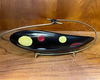 Atomic ashtray with stand. Lot #3467