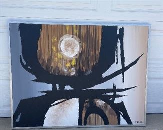 1960's Oil Painting. Lot #3834