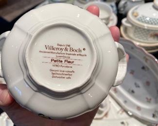 Villeroy & Boch Porcelain China "Petite Fleur"