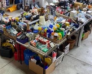 Garage items.