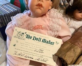 Porcelain Doll by The Doll Maker