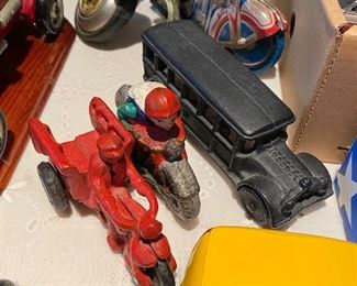 Vintage Hubley Cast Iron Cars