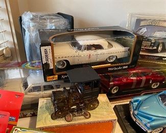 Variety of 1:18 Die Cast Cars