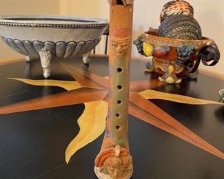 Clay Native American Flute