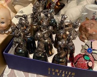 Silver Plate Disney Bells