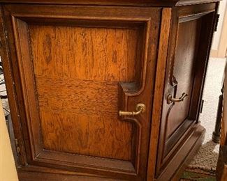 Hexagonal Vintage Storage Table