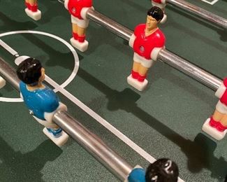 Close up of Foosball Table