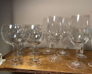Riedel Wine Glasses, Red and White