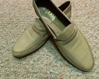 Bally Leather Loafers, Size 13