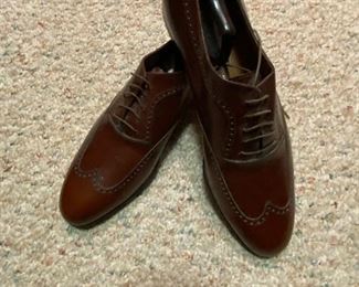 BRAND NEW SALVATORE FERRAGAMO Leather Wingtips, Size 13