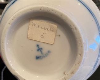Meissen Stamp