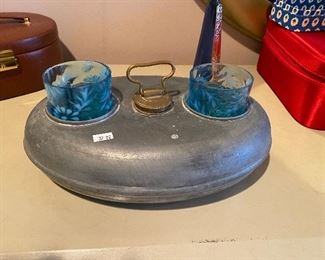 Antique food/drink warmer 
