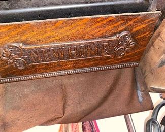 NEW HOME Antique Sewing Machine