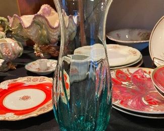 Tom McEwen Blown Glass Vase