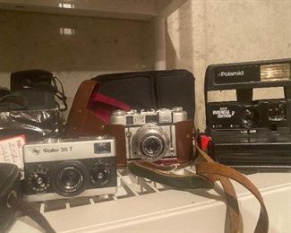 Nice vintage cameras