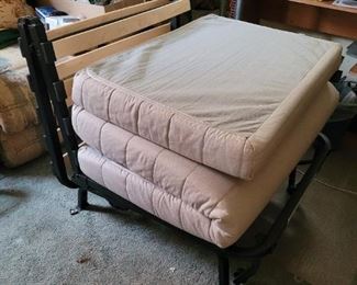 $100 Folding Futon Chair/bed with mattress