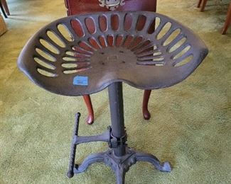 $100  Tractor seat stool