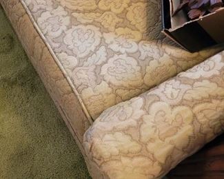 $50  Green MCM mute floral couch