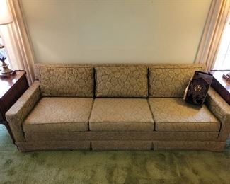 $50  Green MCM mute floral couch