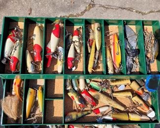 FIRM $300, Vintage Fishing Lures, Whole box
