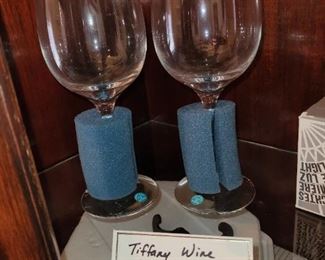 $30, Tiffany Wine glasses