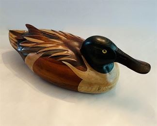 Tom Taber Wood Sculpture Duck