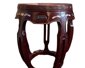 Antique oriental stool and other fine antiques