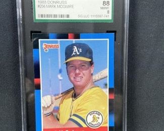 1988 Mark McGwire Donruss SGC 88 NM/MT