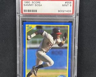 1990 Sammy Sosa Score Score PSA 9 MINT
