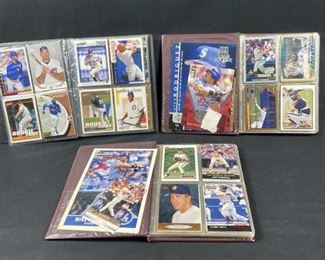 (3) Binders Loaded w/ Retro Baseball Stars & Inserts