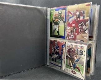 Retro NFL Cards Binder Loaded w/ GOATs & Inserts