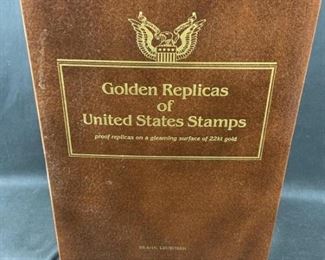 1997-1998 Golden 22kt Stamp Covers Album