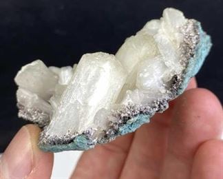 Zeolite Crystal w/ Turquoise Color Base