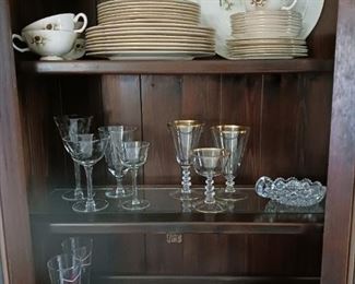 Beautiful 1950's Lenox "Pine" China. 