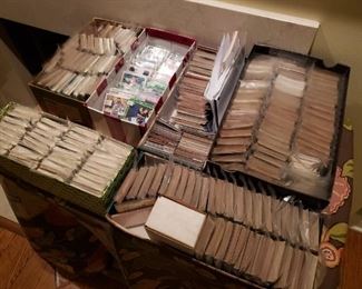 A nice assortment of 60s, 70s, and 80s baseball cards, more general cards that are nice to have, no superstars or rarities.