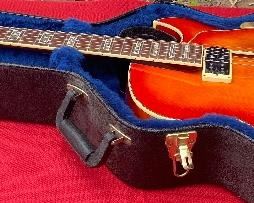 Ibanez AK95 D Hollow Body Guitar (Upgrades Include Bixby Tailpiece and Gibson Humbucker Pickups)