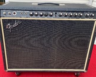 Fender Super Twin Amplifier Retubed with Groove Tubes and Recapped (185 Watts RMS/Twin Twelve CTS Speakers)