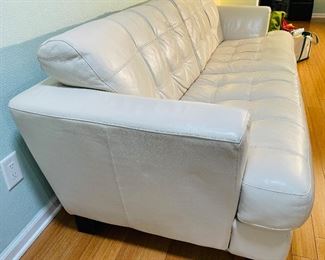 1_____ $695 
Cindi Crawford off white/ cream sofa 