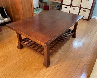 2_____ $120 
Coffee Table Oriental table  • 19T x 30W x 50L 