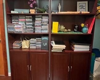 41_____ $80 
Bookshelve with cabinet  • 72H x 30L x 11D

42_____ $80 
Bookshelve with cabinet 72H x 30L x 11D