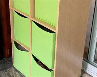 45_____ $40 
Cubi cabinet lime green  • 36T x 24W x 12D