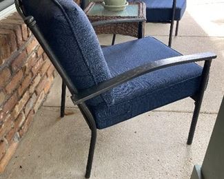 51_____ $249 
Glidder  • 32Hx47 and two chairs & side table 