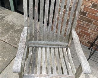 55_____ $140 
Pair of wood washed rockers 
