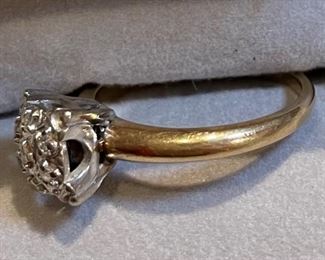 21_____ $95 
10kt yellow gold wedding ring 0.12 oz size 5 1/2 
