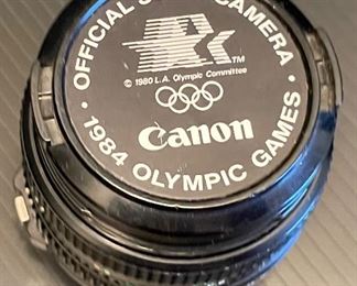 12_____ $75
Official 35mm Canon lense : 1984 Olympic Games lens