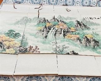 15_____ $150
Set of 4 Chinese wall panels
4 Rolls  4x4.5 ft total